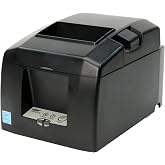 Star Micronics TSP654IIU (USB ONLY; No Bluetooth) Thermal Receipt Printer with Auto-Cutter and External Power Supply - Gray (Renewed)