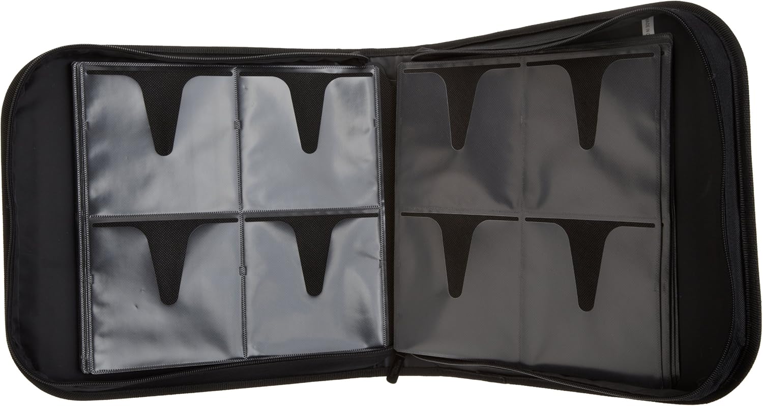 Basics YBA12128R2 Nylon CD/DVD Wallet (128 Capacity): Home Audio & Theater