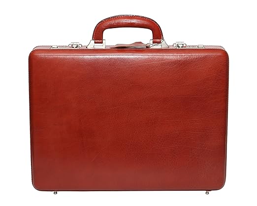 C Comfort Genuine Leather Briefcase Office Bag