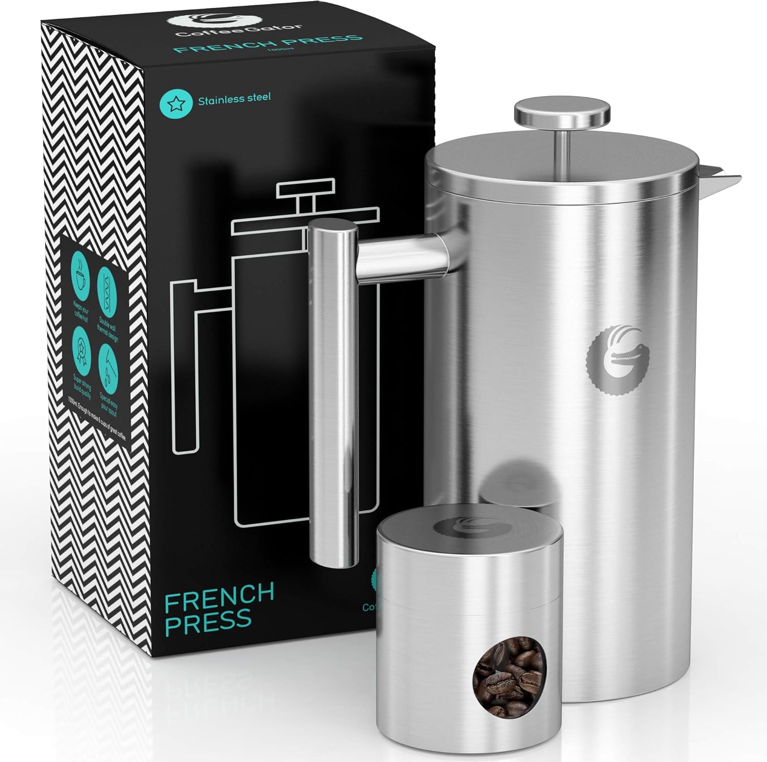 Amazon.de Coffee GatorFrenchPressKaffeebereiter HeißerfürLänger