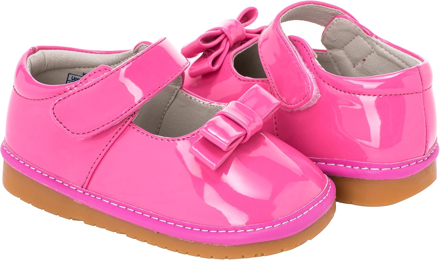Squeaky Shoes, Girls, with Removable Squeaker, Wide Head (for Baby
