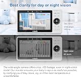 VTech VM901 Smart Wi-Fi Baby Monitor 5 inch 720p Display PTZ 1080p Camera view 7