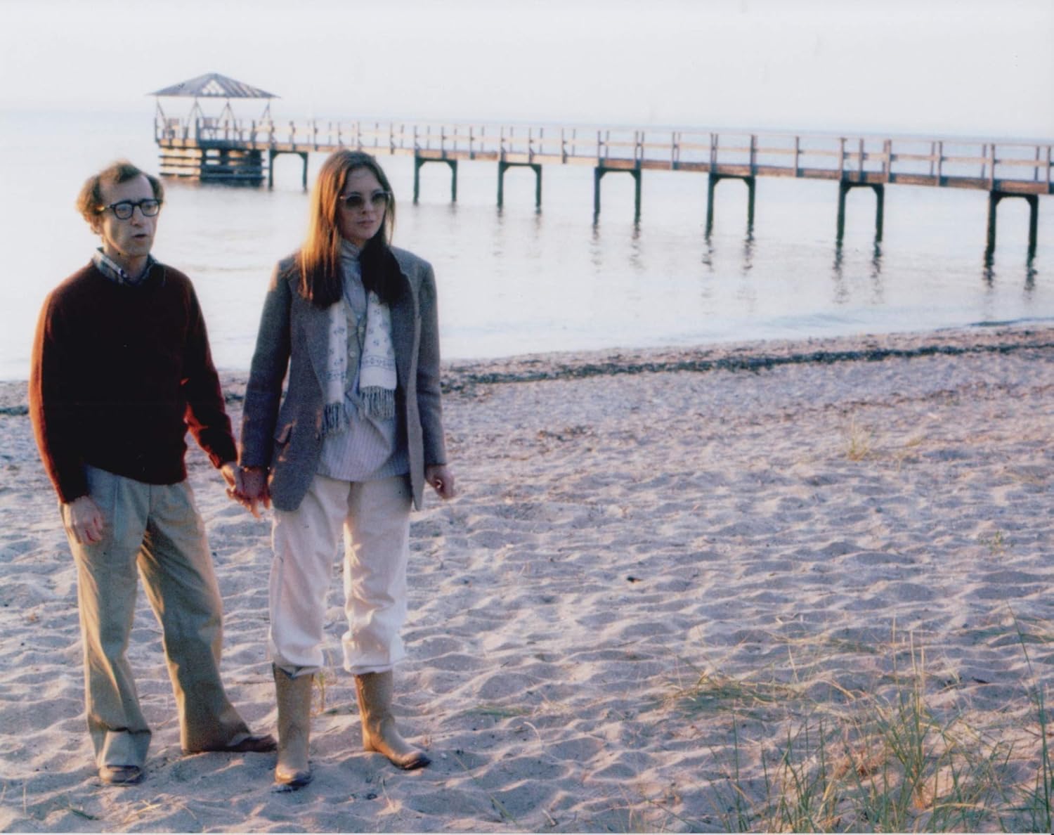 Amazon Co Jp 大きな写真 アニー ホール ウディ アレンとダイアン キートン 3 おもちゃ