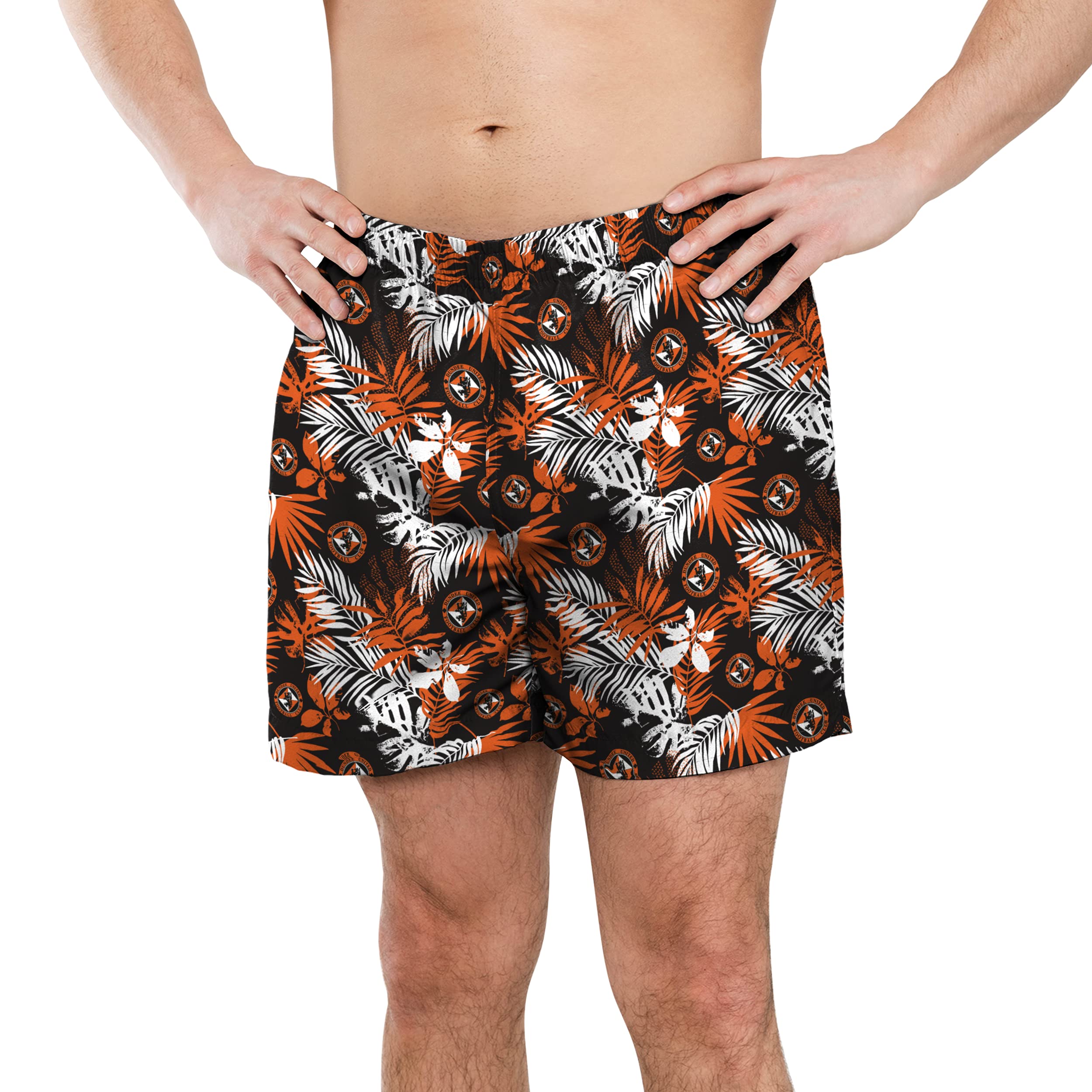 FOCO Official Dundee United FC Football Tropical Beach Shorts Medium Multicolour