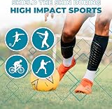 Bodyprox Shin Guards Sleeves for Men Women Youth X Small Soccer view 5