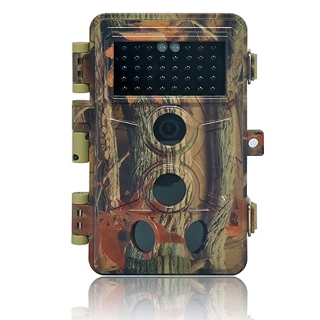 DIGITNOW! Wildkamera Fotofalle 16MP 1080P HD Jagdkamera Beutekameras, 120° Weitwinkel Vision Und Infrarot 20m Nachtsicht, Was