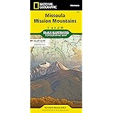 Missoula, Mission Mountains Map (National Geographic Trails Illustrated Map, 724)
