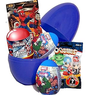 spiderman egg toys