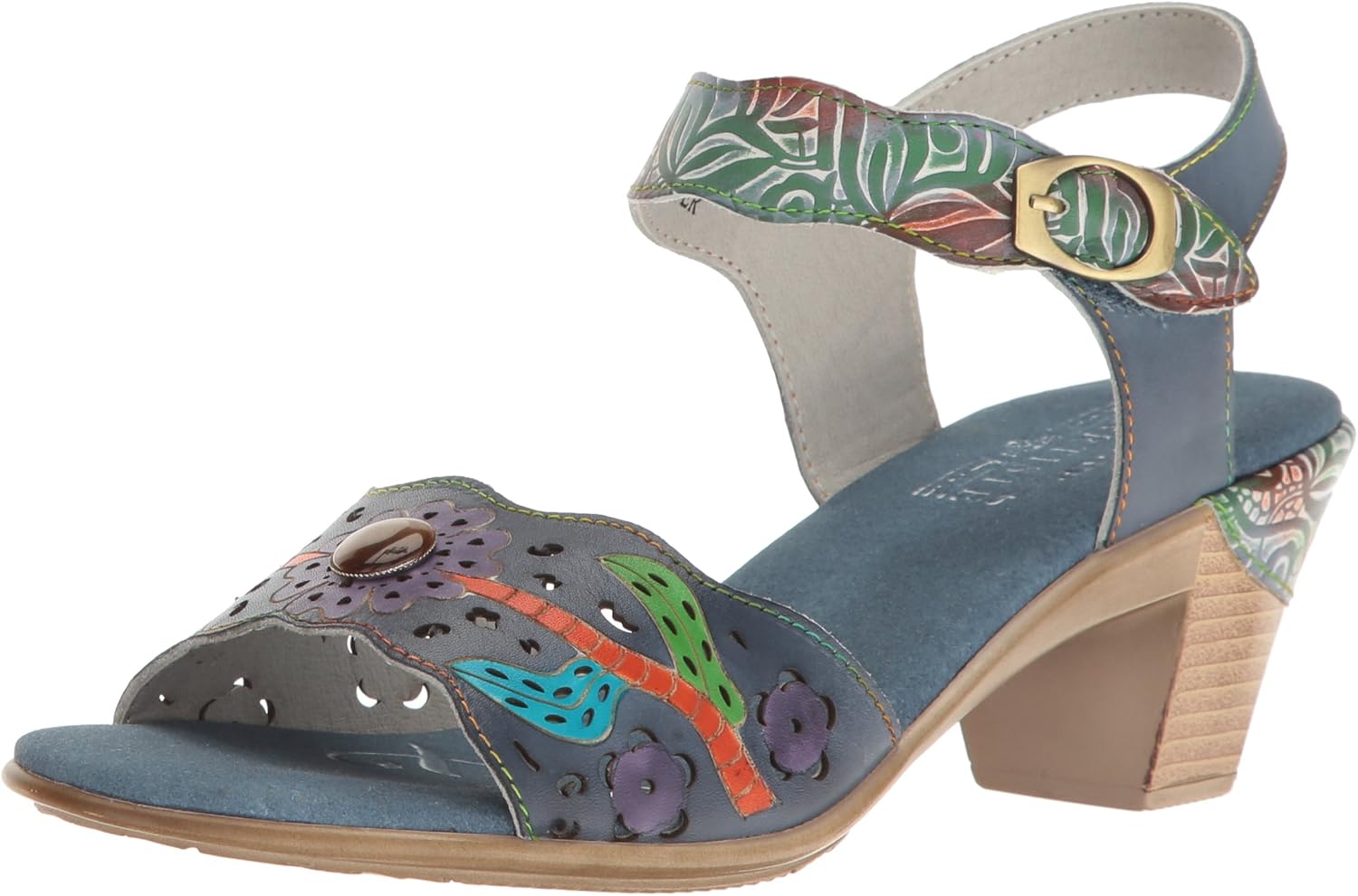Amazon.com | LâArtiste by Spring Step Women's Isobel-blu Dress Sandal, Blue, 39 EU/8.5 M US 