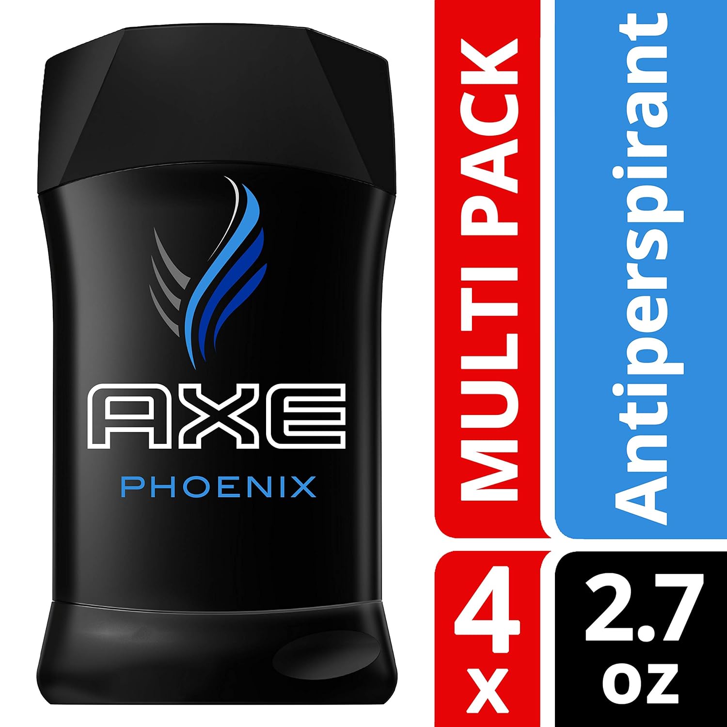 AXE Antiperspirant Deodorant 48 Hour Sweat and Odor Protection Phoenix Deodorant for Men 2.7 oz, 4 Count : Beauty