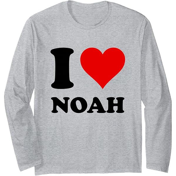 Amazon.com: I Love Noah T-Shirt : Clothing, Shoes & Jewelry