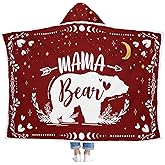 GEEMBI Mom Birthday Gifts - Wearable Blanket Hoodie 47x72 in - Mothers Day Birthday Gifts for Mom from Daughter Son, Mama Gift Idea, Gift for Mother in Law Stepmom, Wife Gift, Hoodie Blanket for Women