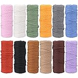 12 Rolls Macrame Cord 4 Strand 3 MM x 660 Yards