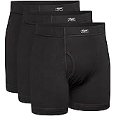 Organic Signatures Men’s 100% Organic Cotton Boxer Briefs – Soft, Breathable Covered Waistband