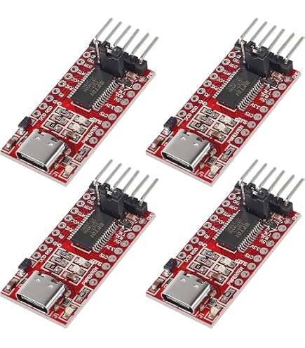 Produktbild von 5x CP2102 USB-TTL Konverter HW-598 – 3,3V & 5V, Mit Jumper-Kabeln, Für Arduino & ESP