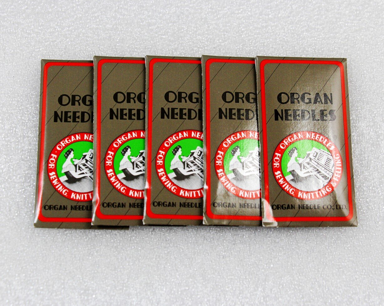 50 Count Sewing Machine Needles Home-use By Organ Needles , Size 65 / 9 Ball Point