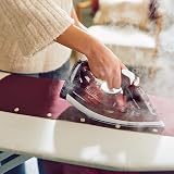Breville SuperSteam Steam Iron 2400W Ceramic Soleplate 300ml Tank Red Silver view 8
