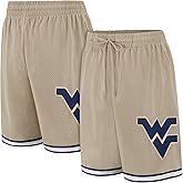 Ultra Game Men's NCAA Official Showtime Basketball Training Shorts - Classic Fit