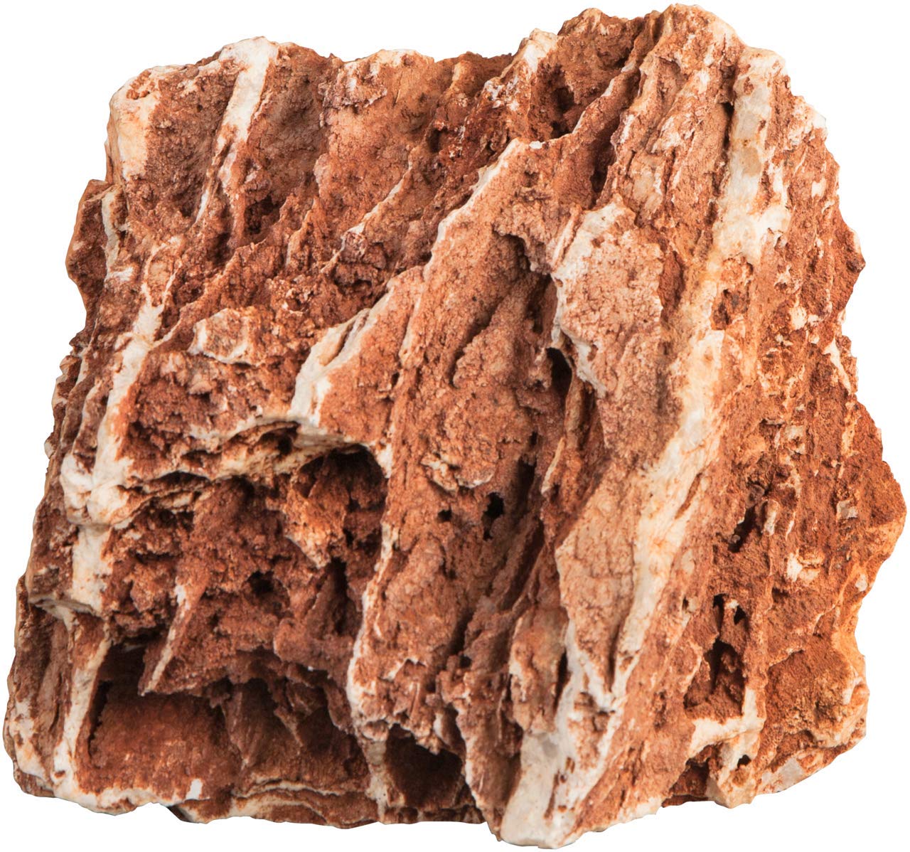 Sera Rock Grand Canyon L 0.9-1.5 kg - Red-Brown Natural Stone with Highly Cracked Surface