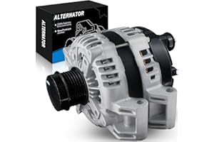 SZKAIDAG Upgrade Alternator for:-Dodge Charger Challenger Durango for:-Jeep Grand Cherokee for:-Chrysler 300 3.6L 2011-2021 180Amps 12V 6Grooves High Output Alternator, 4801778AF, 56029789AA (ALL-NEW)
