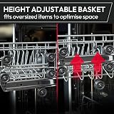 Hoover H-DISH 500 Freestanding Dishwasher 14 Place Wi-Fi Bluetooth 60x60x85 view 7
