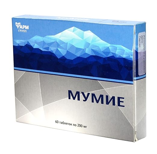 MUMIJO - Original Altai Sibirien - ????? (MINERALERDE), 60 Tab = 12 gr