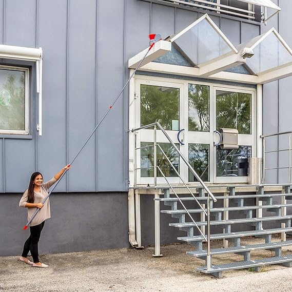 DEMA Dachrinnen- und Fassadenreiniger mit Teleskopstiel