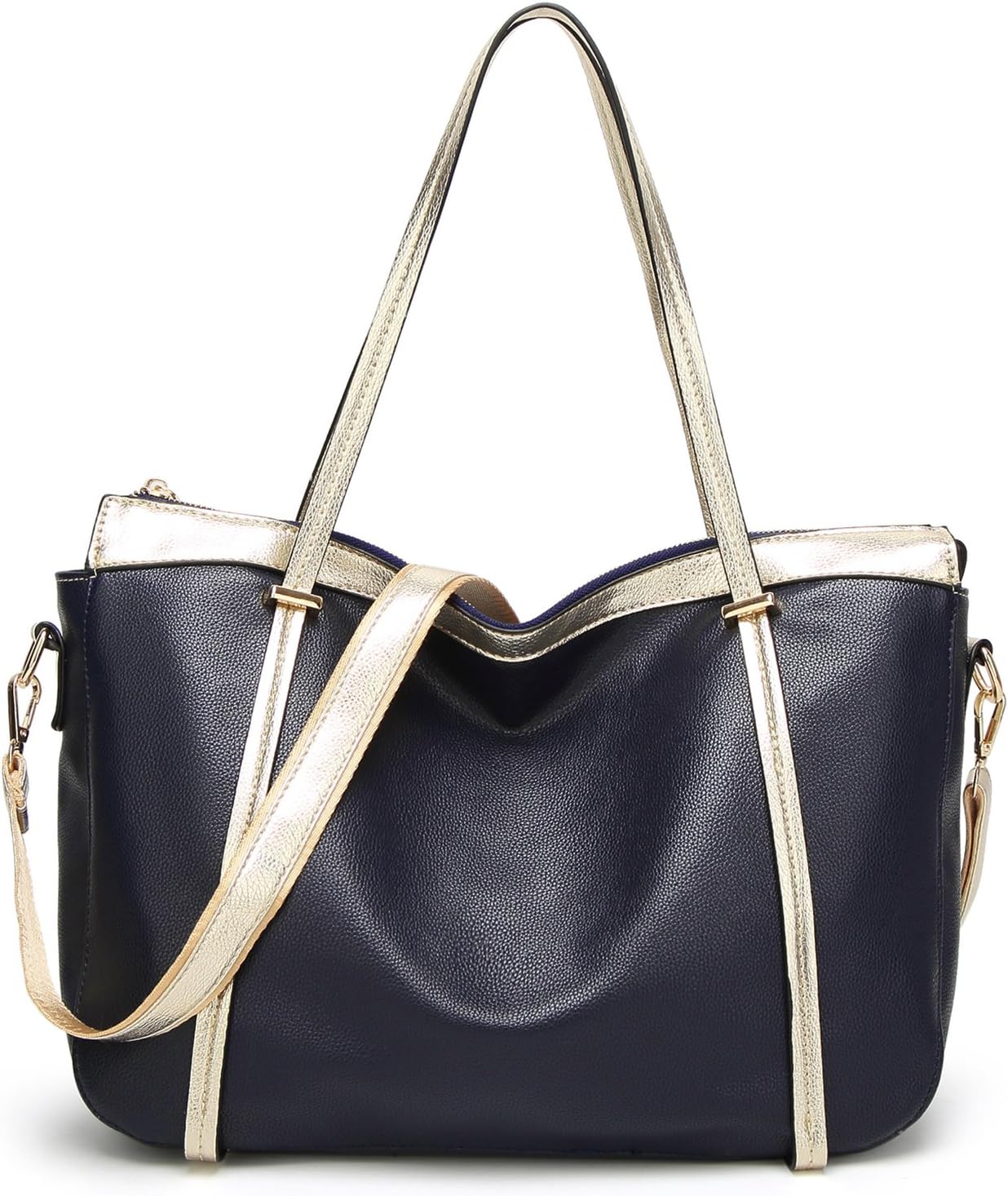 Women Designer Handbags Tote Bags Ladies Purses Satchel Bags for Women (06 Blue)