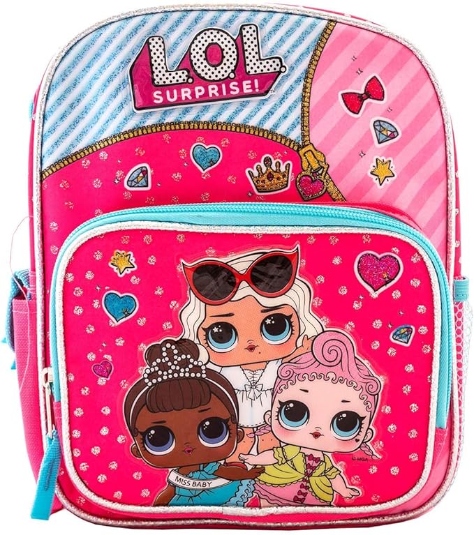 lol doll school bag
