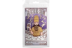 ROCKY MOUNTAIN FREEZE DRY Freeze Dried Ice Cream Gourmet Artisan Crafted Space Food - Vanilla Chocolate Strawberry Cookie Dough Cookies and Salted Caramel - Simple Ingredients - Galactic Freeze Dried Ice Cream (Anunnaki Gold Salted Caramel)