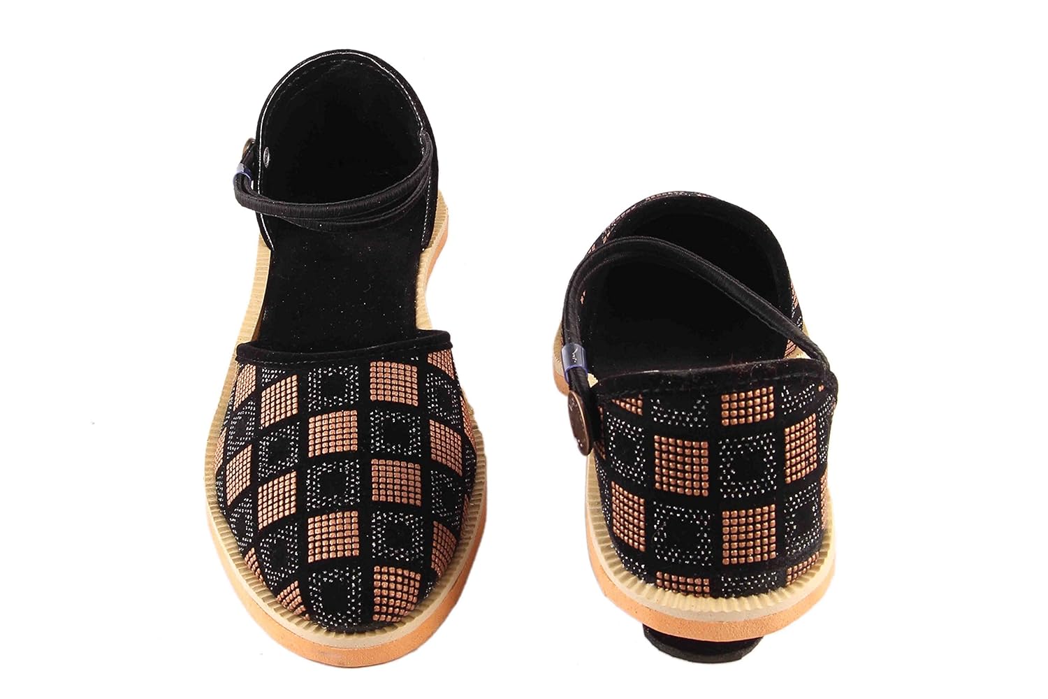 shree women's sandals with jaipuri work