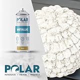 Polar Metallic Spray Paint Gold 2 x 400 ml for Plastic Metal Wood Glass view 3