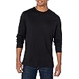 Amazon Essentials Slim-Fit Long Sleeve Shirt for Men, Pocket and No Pocket Styles