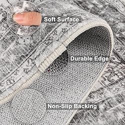 Yamaziot Washable Area Rug for Bedroom, 3x5