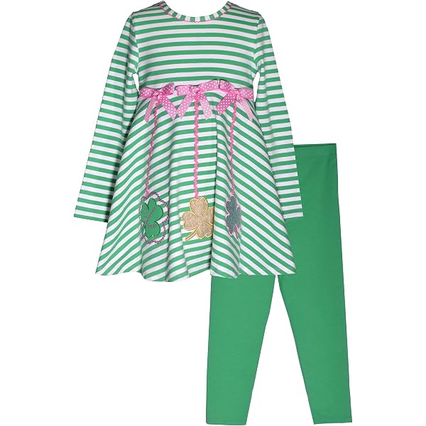 Amazon.com: Bonnie Jean Girl's St Patrick's Day Dress - Green Shamrock Dress  for Baby, Toddler and Little Girls, Green White Pink Gold, 0-3 Months:  Clothing, Shoes & Jewelry