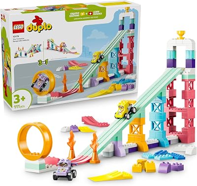 LEGO DUPLO 3 in 1 Creative Ramps with Vehicles 10478 Educational Toy