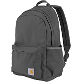 Carhartt Classic 21L Backpack Gravel | Classic Laptop, Water-Resistant Pack with 15" Laptop Sleeve and Organizational Compartments