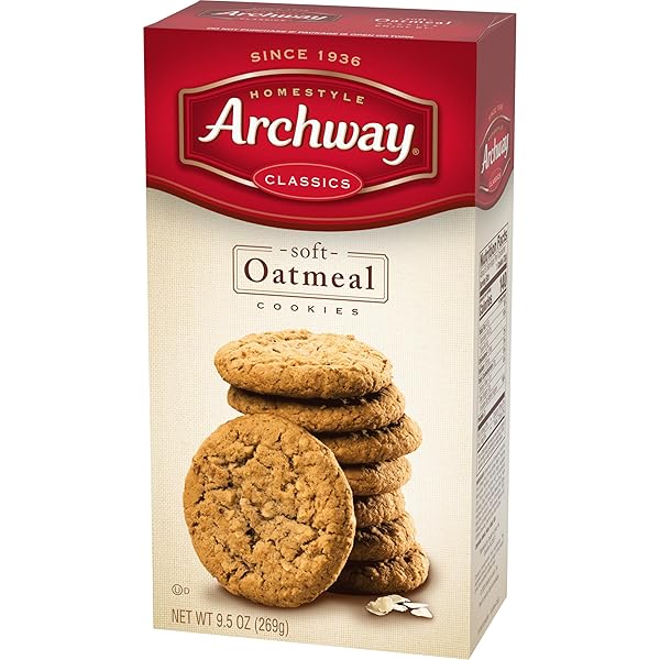 ARCHWAY COOKIES, CLASSIC SOFT OATMEAL COOKIES, 9.5 OZ