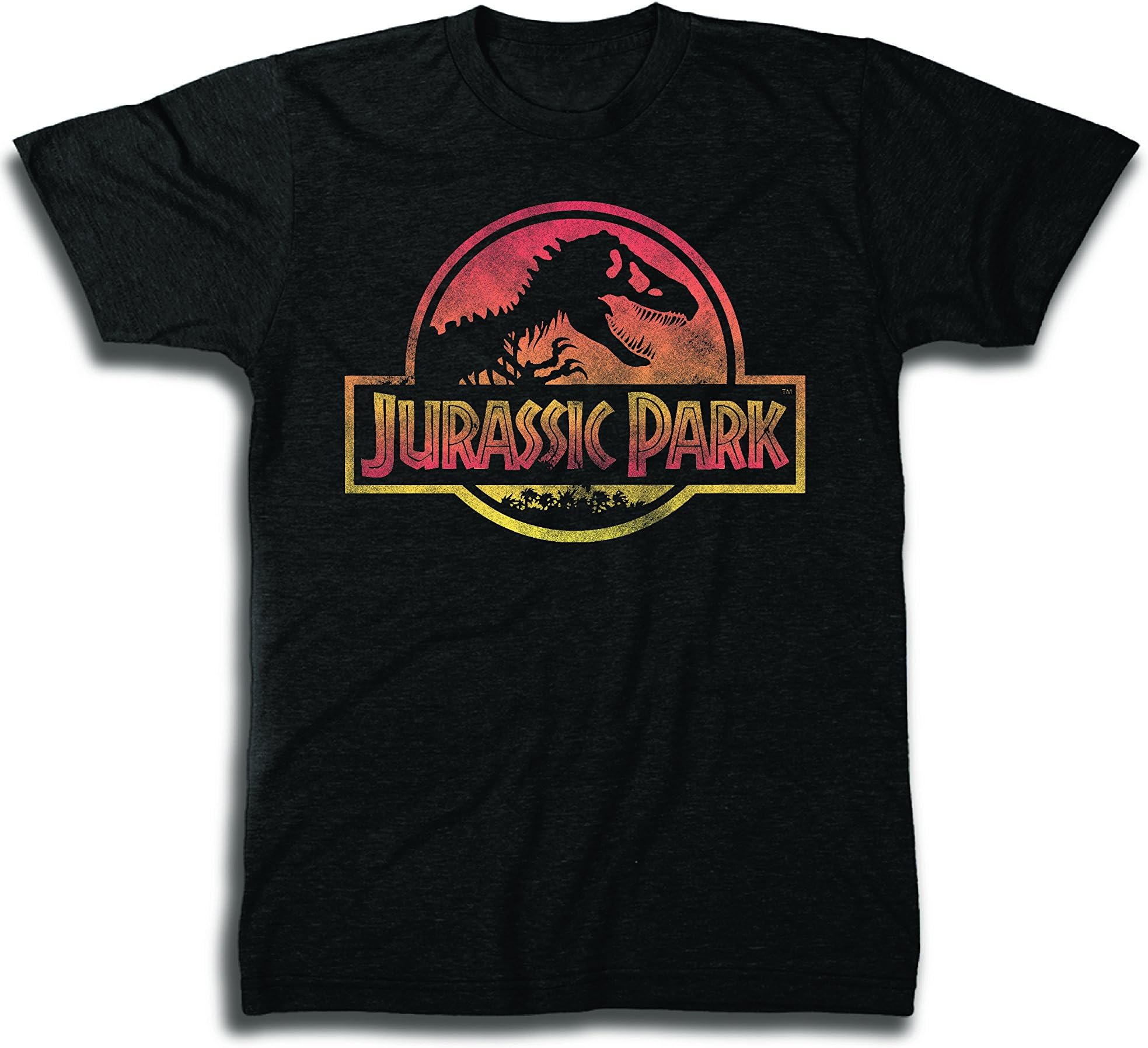 Jurassic Park Mens Logo Shirt Classic 25th Anniversary Tee - Jurassic World T-Rex Shirt