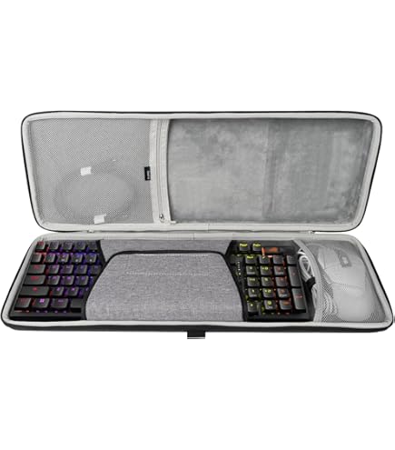 Amazon.com: GEEKRIA TKL Keyboard Case, Hard Shell Travel