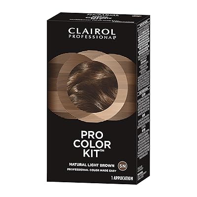 Clairol Professional Pro Color Kit Permanent Hair Color with Gray Coverage