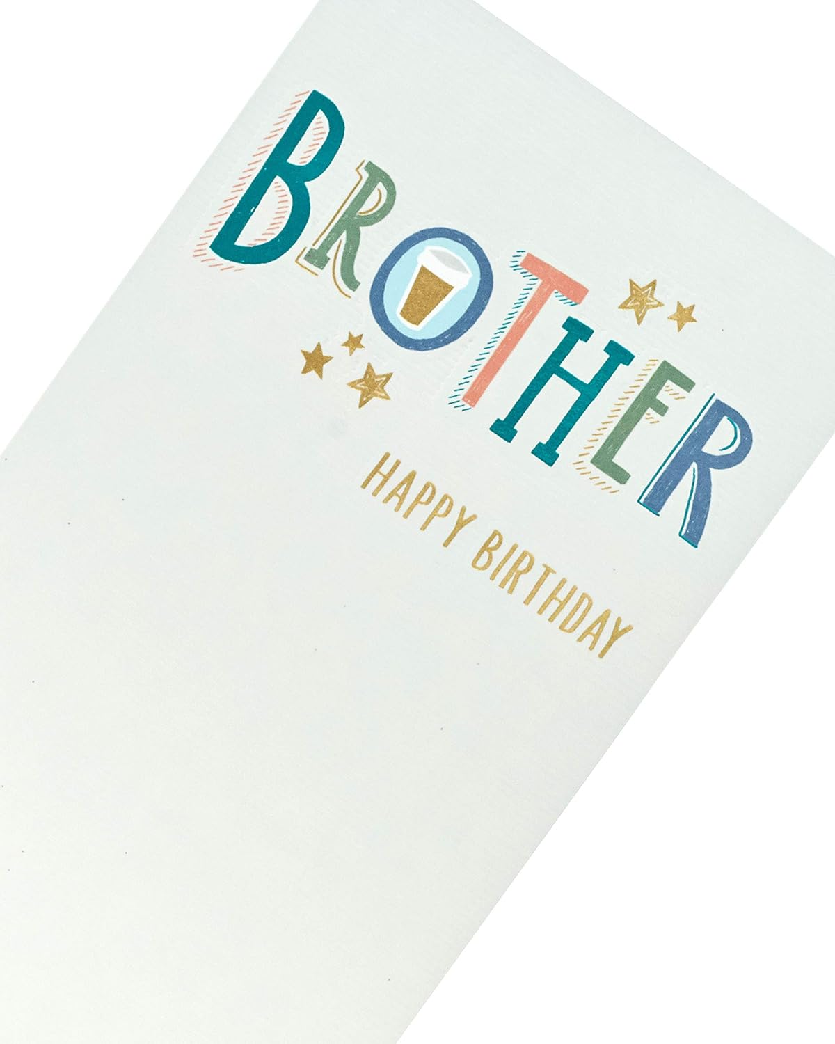 UK Greetings Brother Birthday Card - Birthday Card for Him - Beer Birthday Card, Green, 121 mm x 229 mm - Image 5
