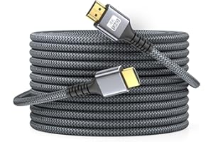 looyotul 4k Hdmi Cable 75ft Ultra High Speed HDMI 2.0 Cable 4K@60HZ 3D ARC Gold Plated Connector Ethernet Audio Video Return 