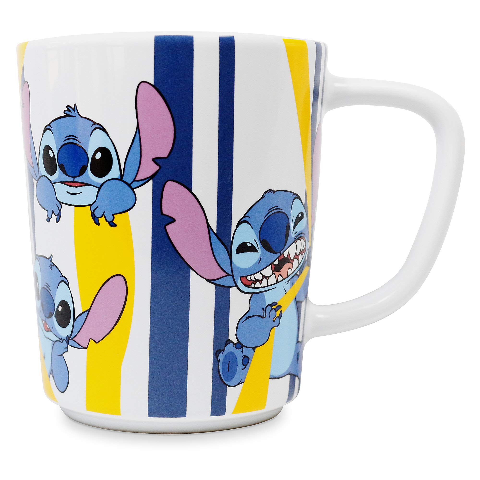Disney Stitch Striped Mug