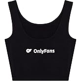 OnlyFans Women's Seamless Crop Tank Top &ndash; Sleeveless Fitted Athletic Camisole for Everyday Wear