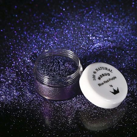 Mosuo Pigments Poudre De Mica 5g Glitter Colorant De Savon Pigment Résine époxy Naturel Pour Bougies Boules De Bain Cosmetiques Art Diy Bijoux