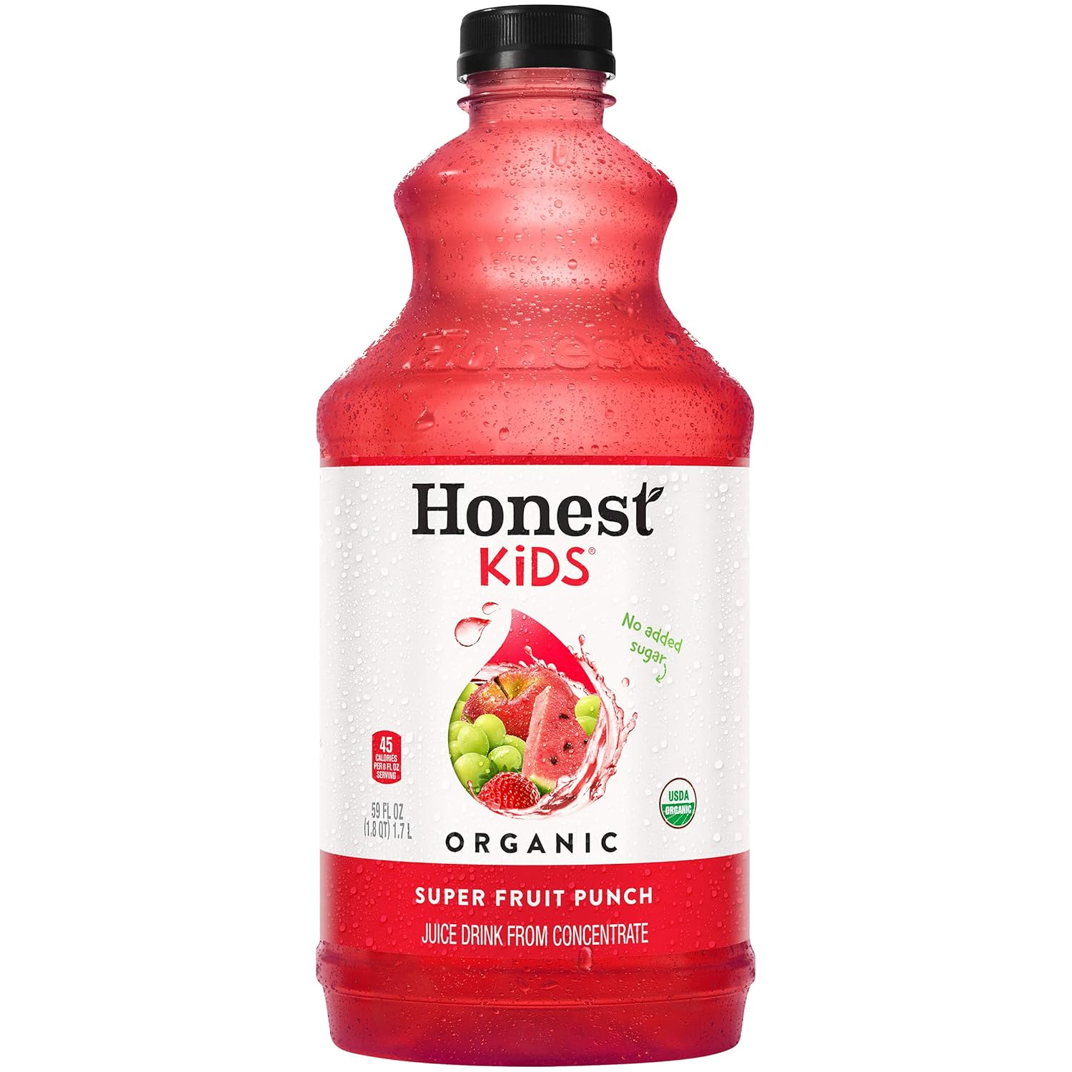 Honest Kids Super Fruit Punch Organic Fruit Juice Drink, 59 fl oz