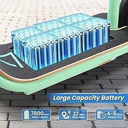 Caroma 819W Peak Electric Scooter with Seats, 22