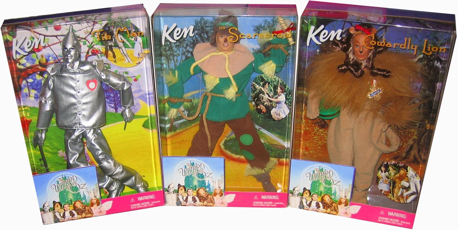 ken as cowardly lion barbie