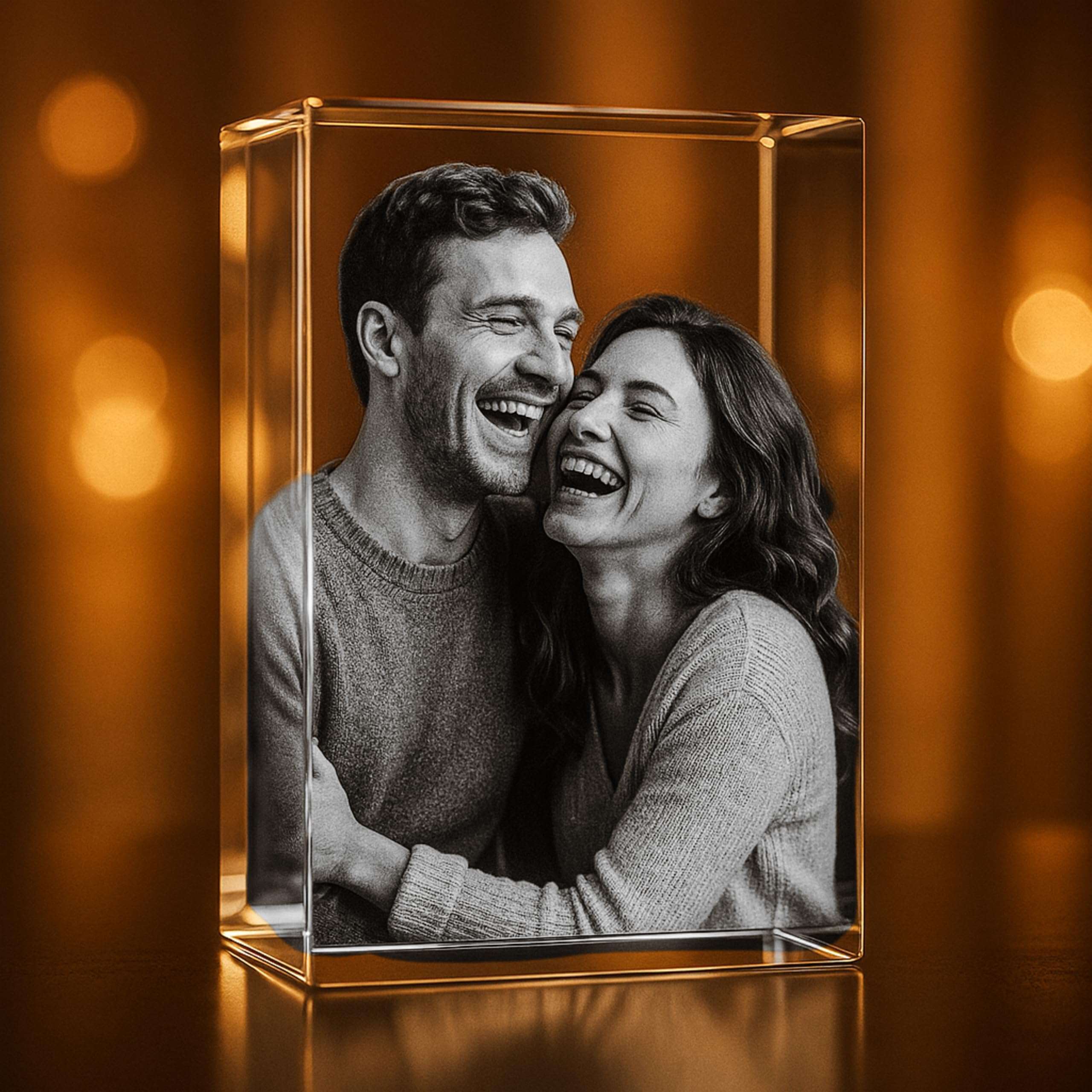 Personalized 3D Holographic Photo Etched Engraved
